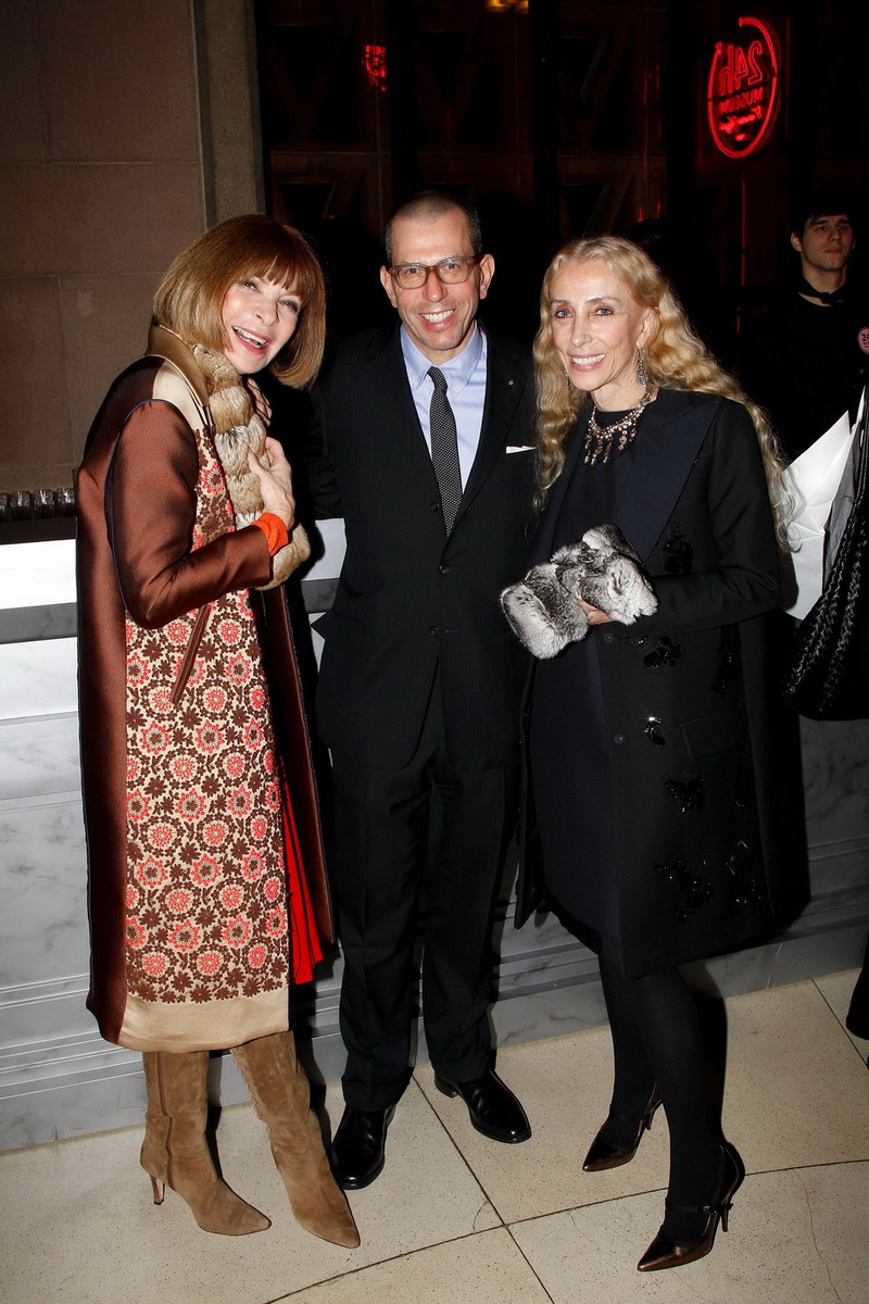 Anna Wintour, Jonathan Newhouse e Franca Sozzani.