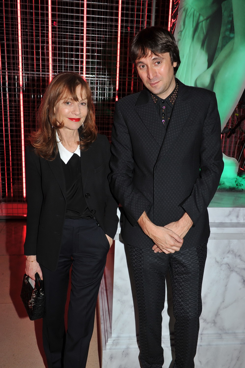 Isabelle Huppert e Francesco Vezzoli.