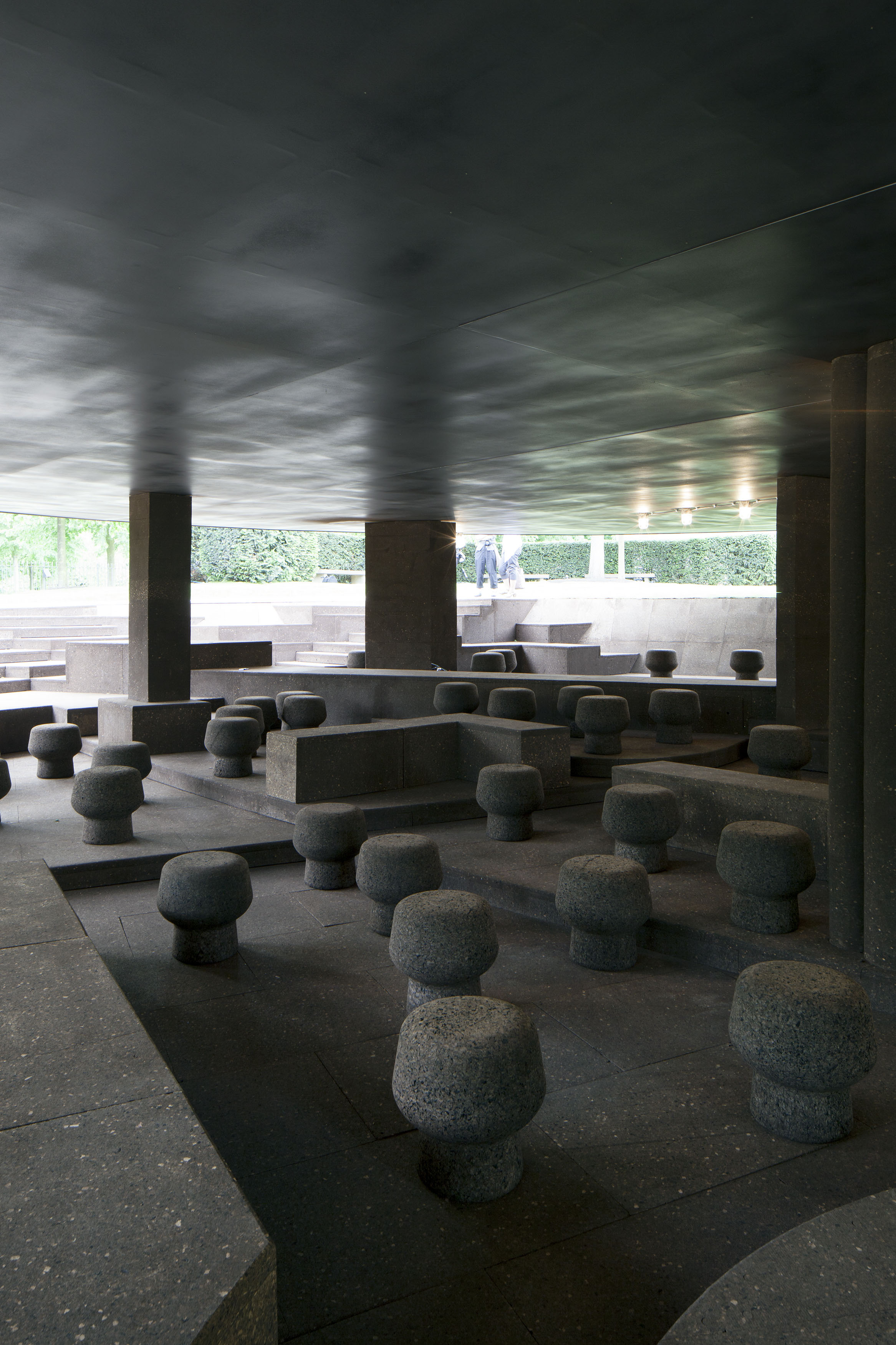 Serpentine Gallery Pavilion 2012. Designed by Herzog & de Meuron and Ai Weiwei. © Herzog & de Meuron and Ai Weiwei. Photo: © 2012 Luke Hayes