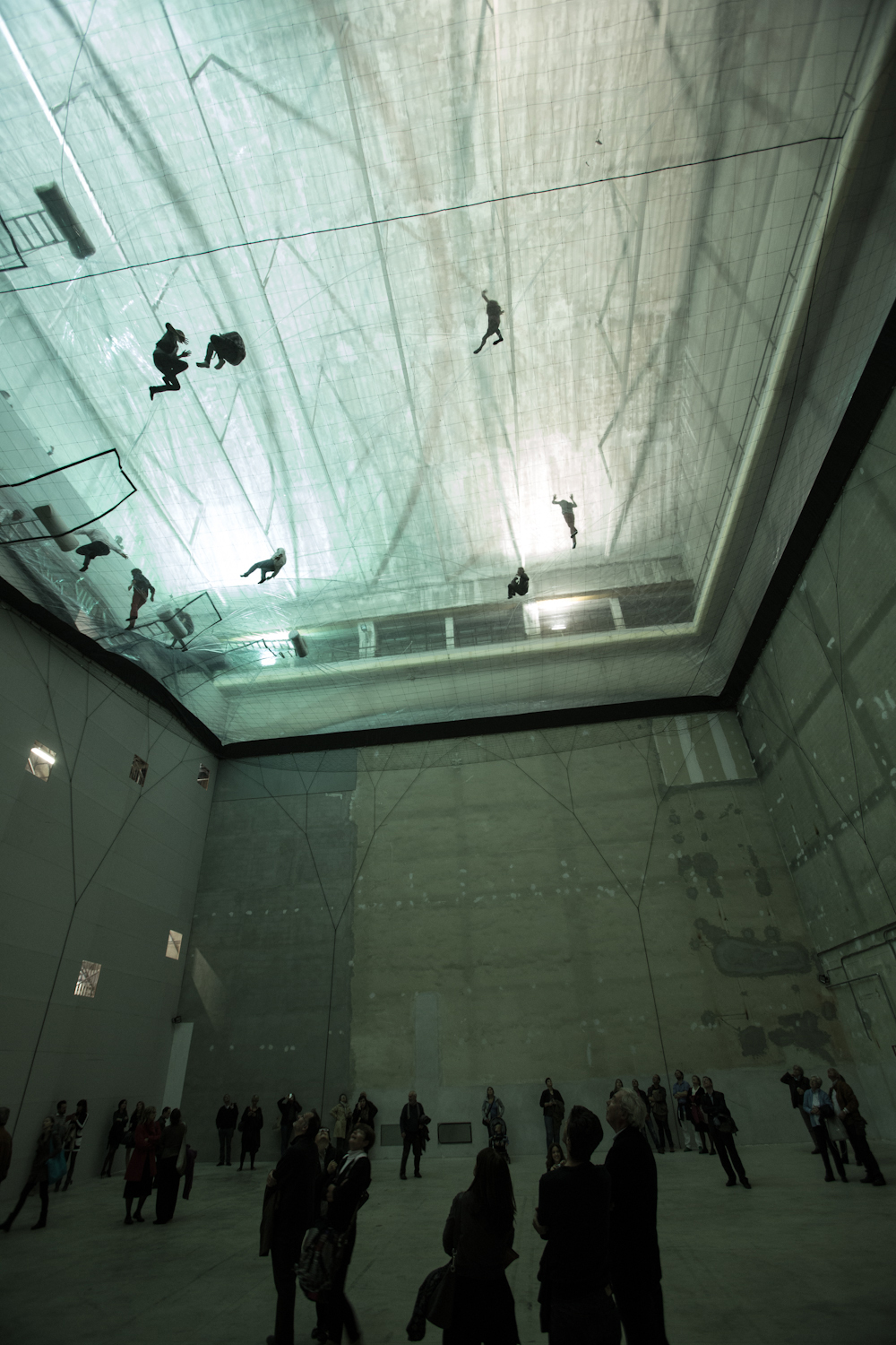 Tomás Saraceno, On Space Time Foam, 2012. Photo: Alessandro Coco. Courtesy: Fondazione Hangar Bicocca, Milano.