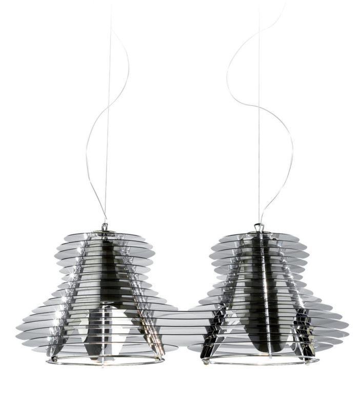 Nigel Coates, Faretto Doppio, 2011. Design per Slamp.
