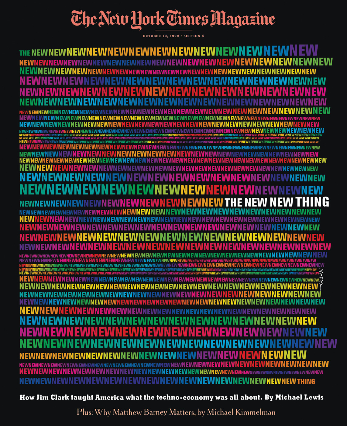 John Maeda The New York Times magazine (cover) 1999