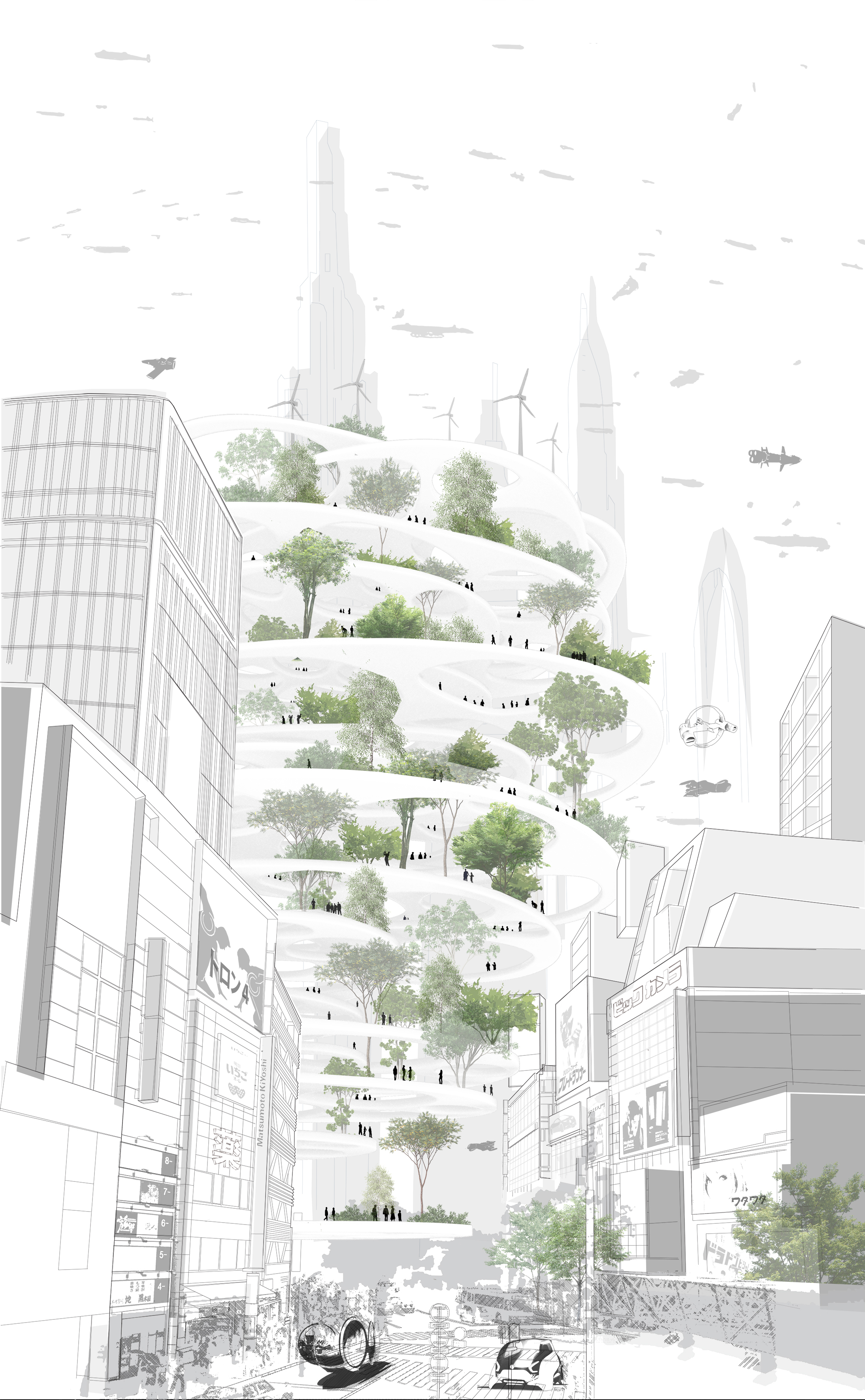 Sou Fujimoto Architects Tokyo, Japan ENERGY FOREST Courtesy Sou Fujimoto Architects