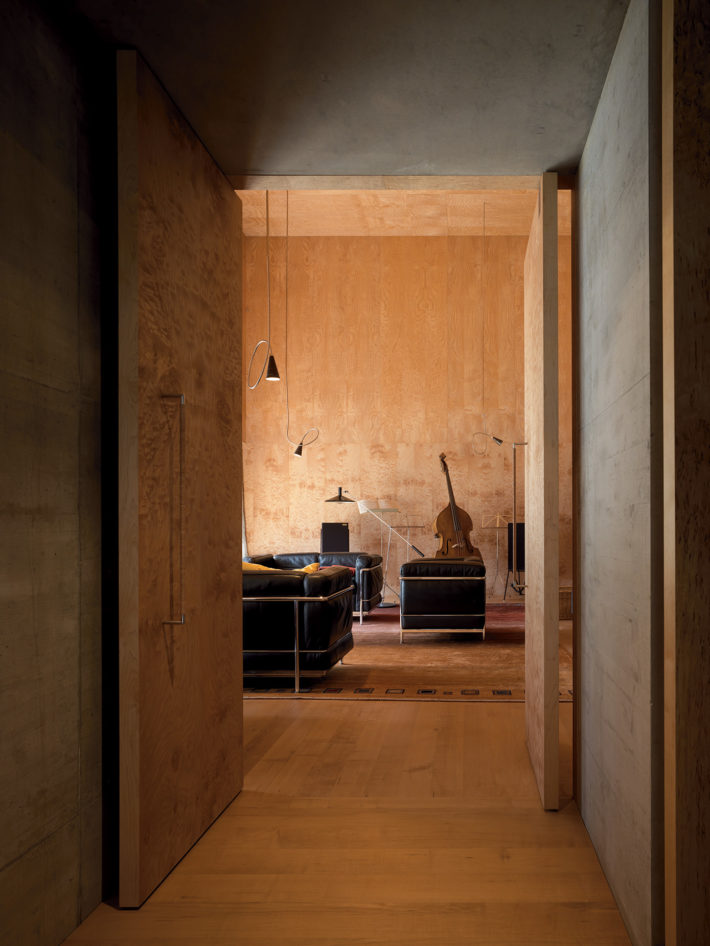 Zumthor House, Haldenstein, 2005. Photo: Pietro Savorelli.