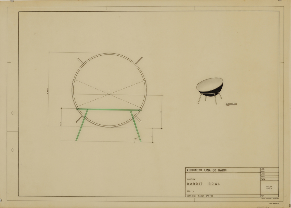 Bowl Chair, Lina Bo Bardi