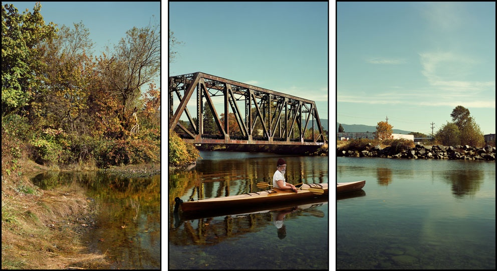 Rodney Graham Paddler Mouth of the Seymour 2012/2013
