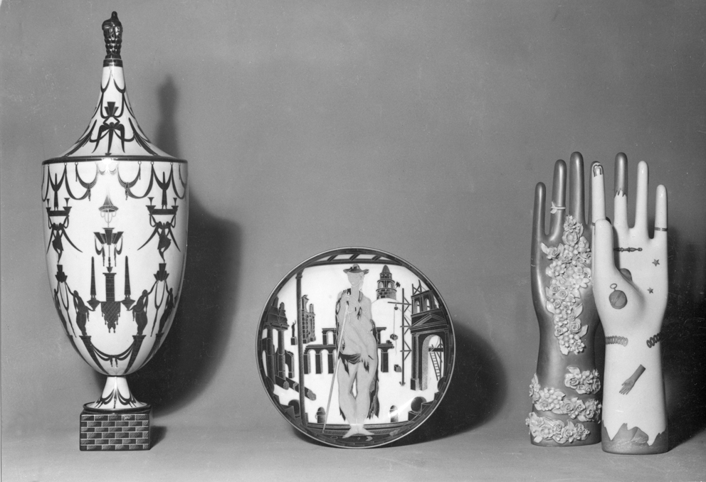 ceramiche disegnate da Gio Ponti per la Richard Ginori, Manifattura di Doccia, 1923