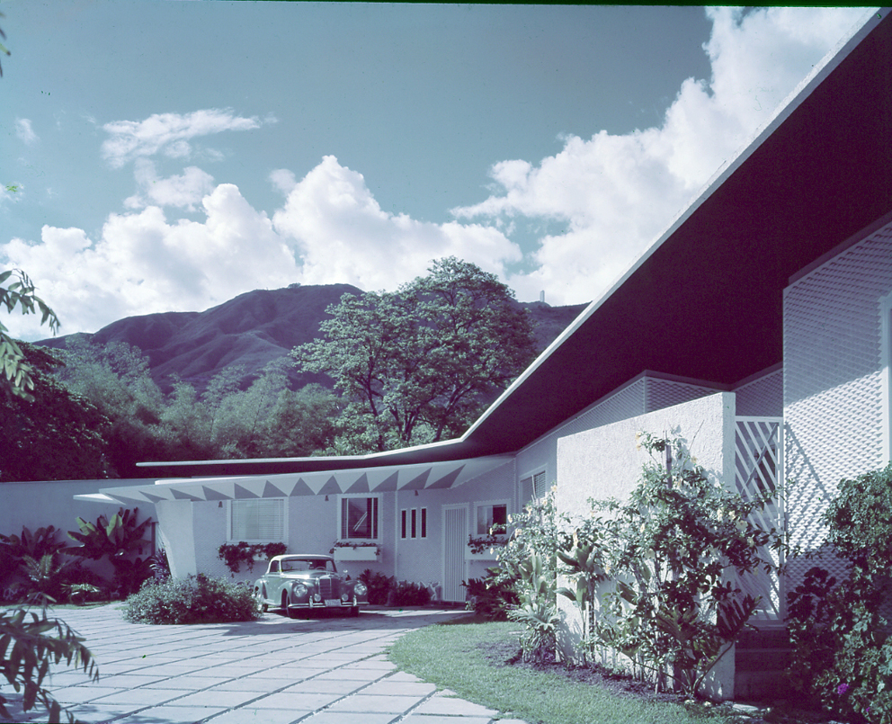 Villa Arreaza detta "La Diamantina", Caracas, Venezuela, 1956. Progetto Gio Ponti.