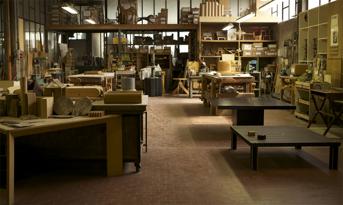 Pierluigi Ghianda, Bottega