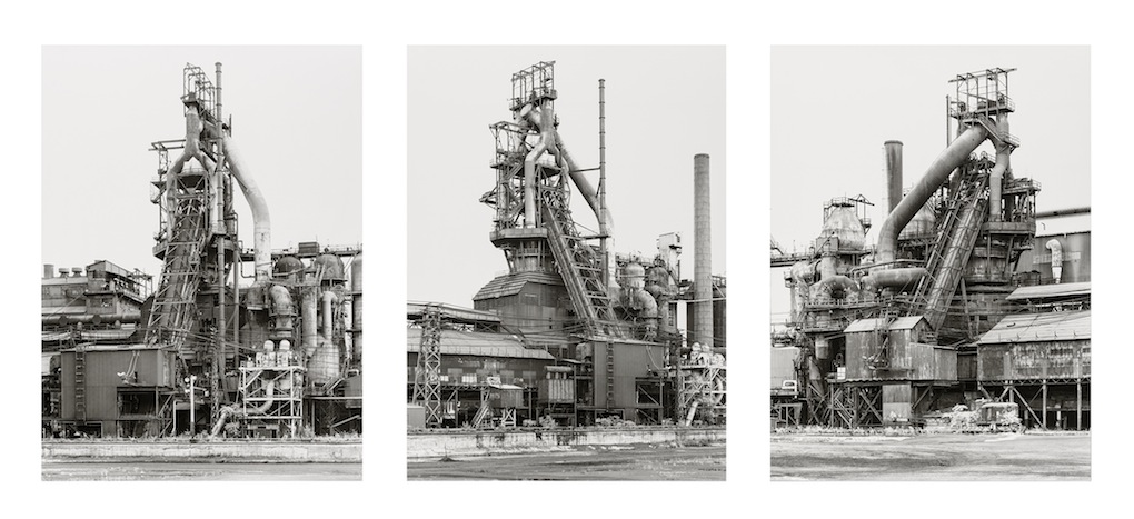 Bernd & Hilla Becher. Blast Furnaces