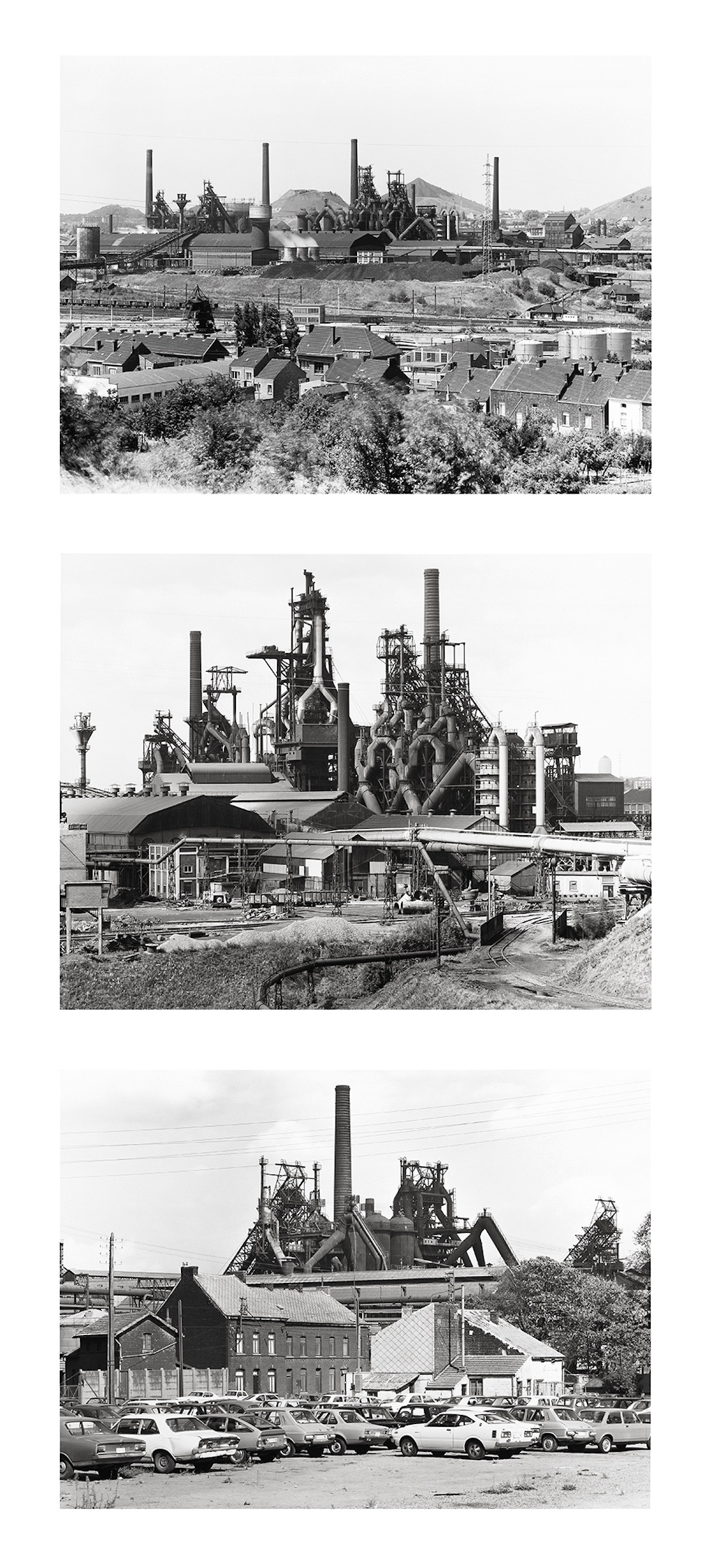 Bernd & Hilla Becher. Blast Furnaces