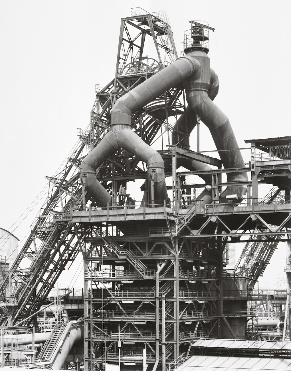 Bernd & Hilla Becher. Blast Furnaces