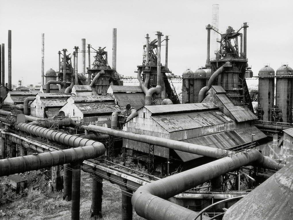 Bernd & Hilla Becher. Blast Furnaces