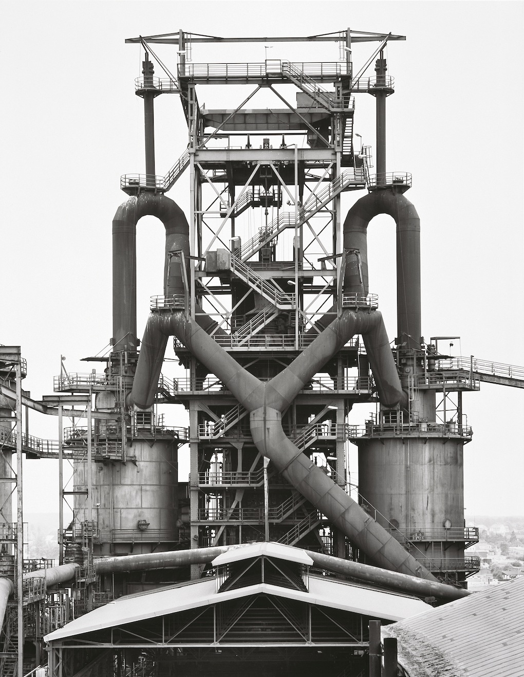 Bernd & Hilla Becher. Blast Furnaces