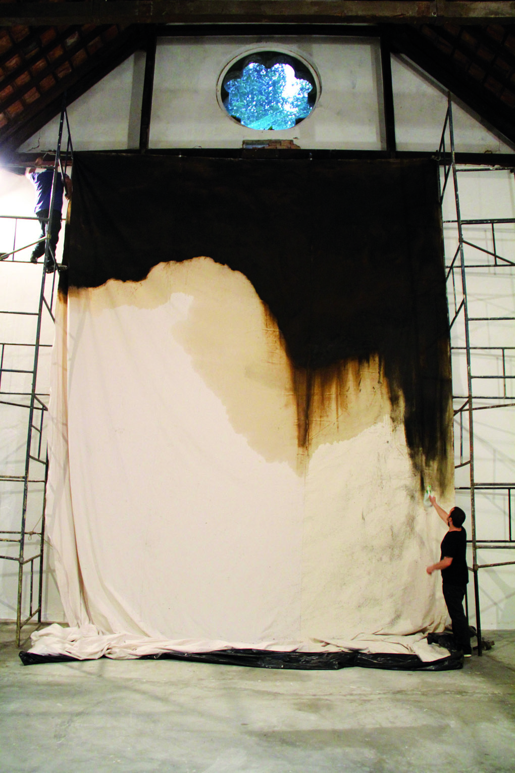 Thiago Rocha Pitta, Com Temporal Painting, 2010. Photo: Thiago Rocha Pitta