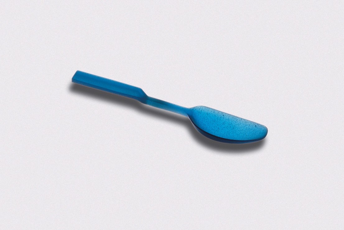 Alessi Sleek Spoon Light Blue