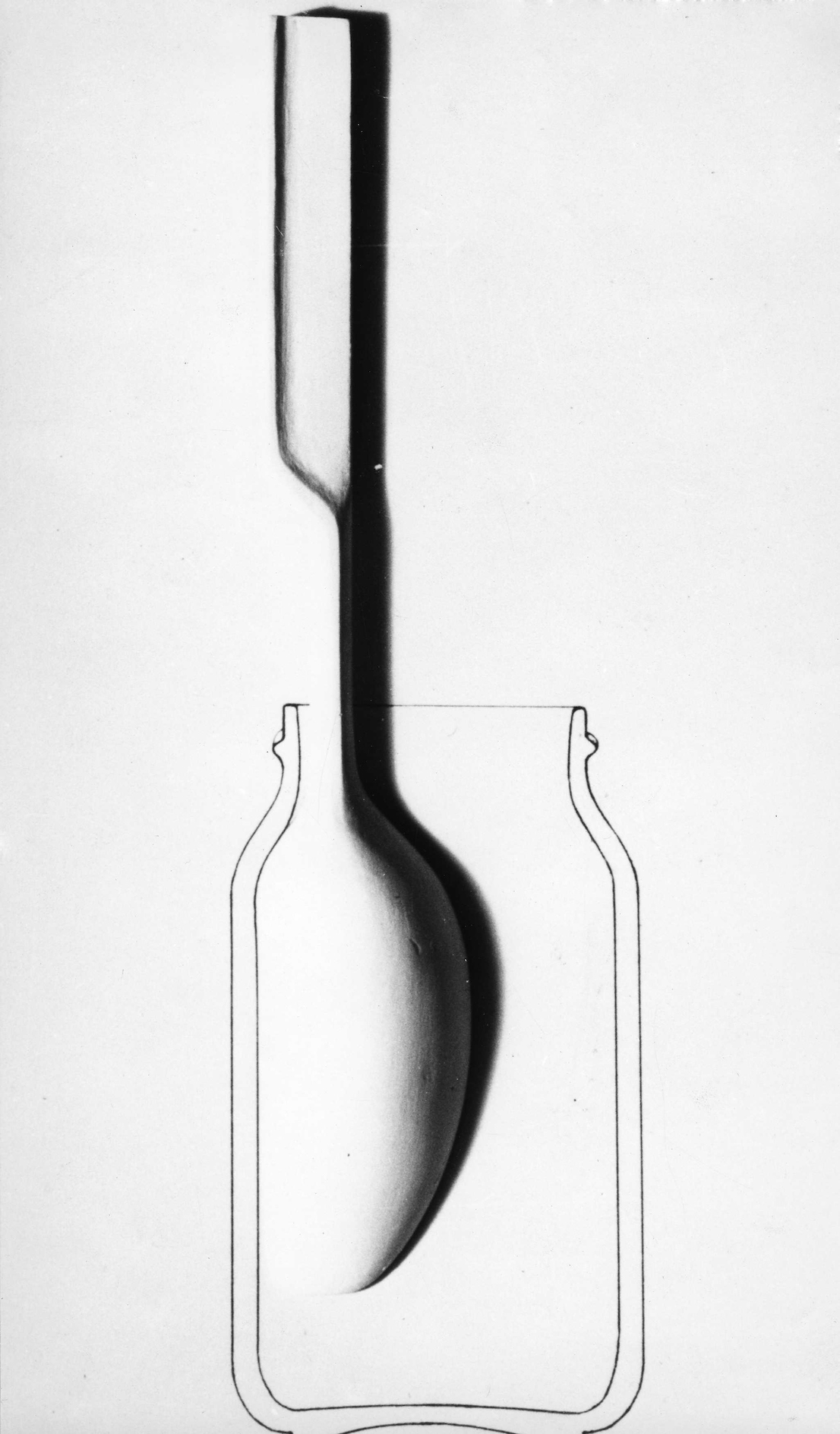 Sleek, design di/by Achille Castiglioni e/and Pier Giacomo Castiglioni, 1962. Schizzo/Sketch.