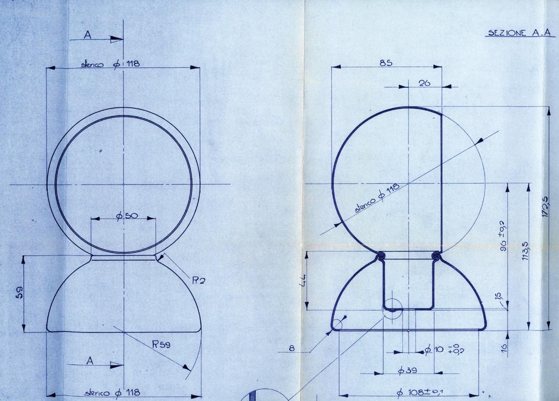 Eclisse di Vico Magistretti per Artemide