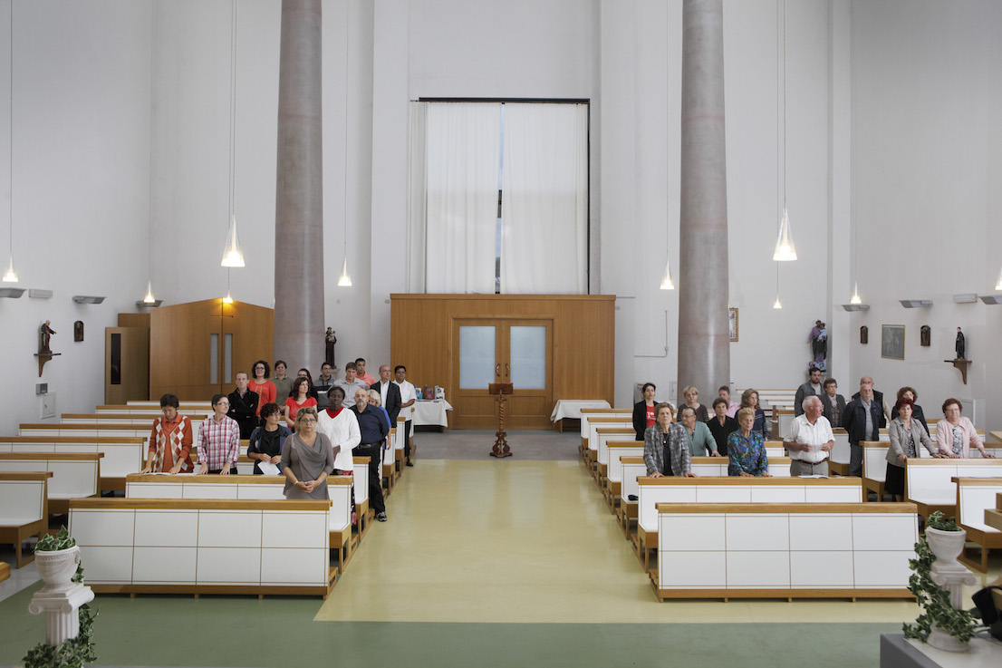 Andate in pace, Chiesa di Santa Margherita Maria Alacoque, Roma. Sabato, ore 18:33.