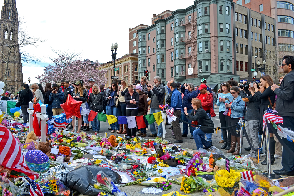 Boylston Street, a Year Later. An investigation of the places