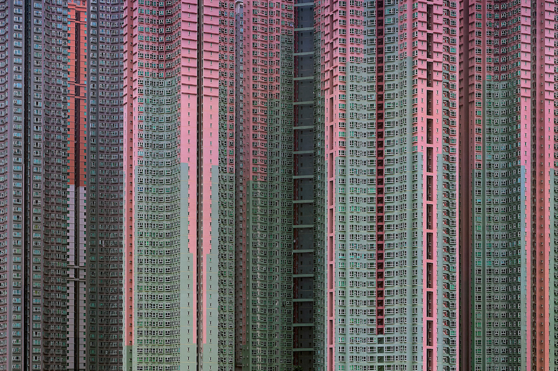 Michael Wolf, Architecture of Density #39, 2005. Courtesy Bruce Silverstein Gallery, New York.