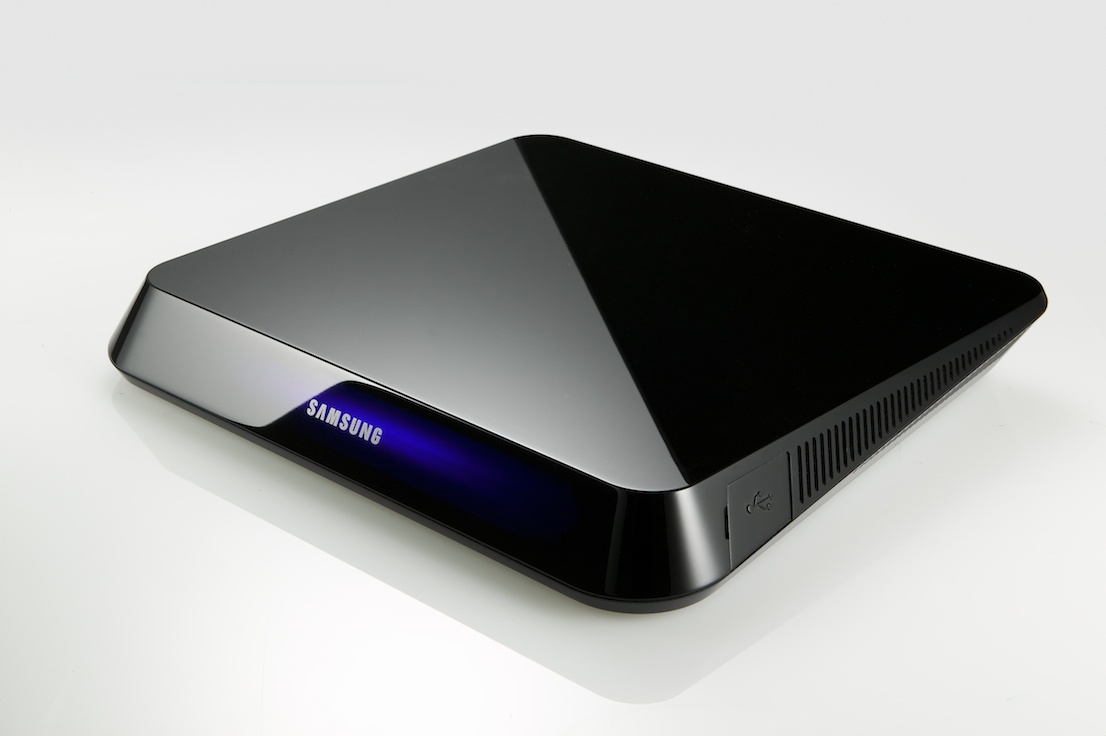 Google TV, design di Stefano Giovannoni per Samsung.