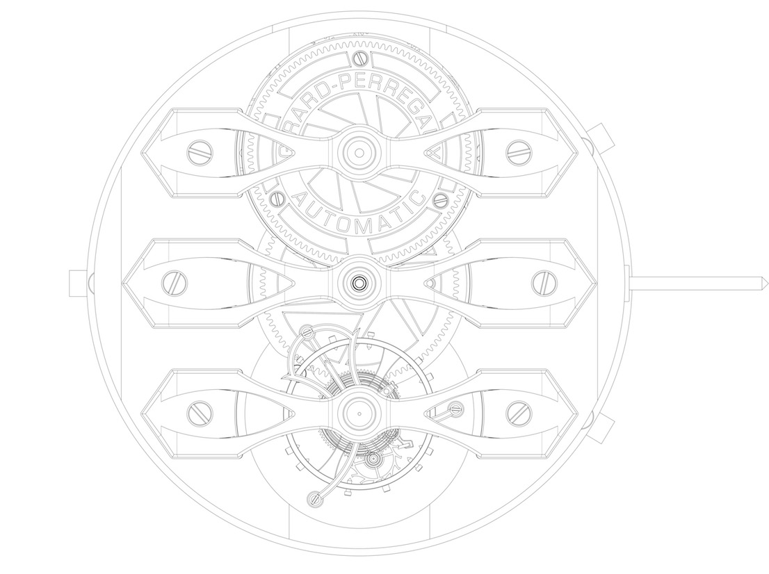La nuova versione del Tourbillon con Tre Ponti di Girard-Perregaux.