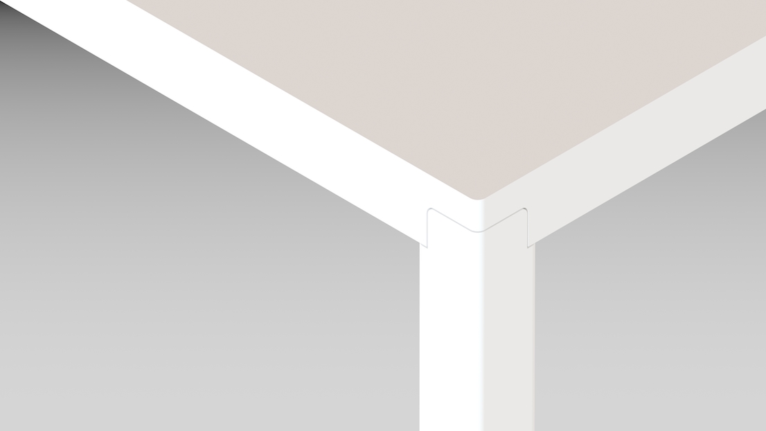 Tavolo 25, design di Bruno Fattorini & Partners per Desalto.