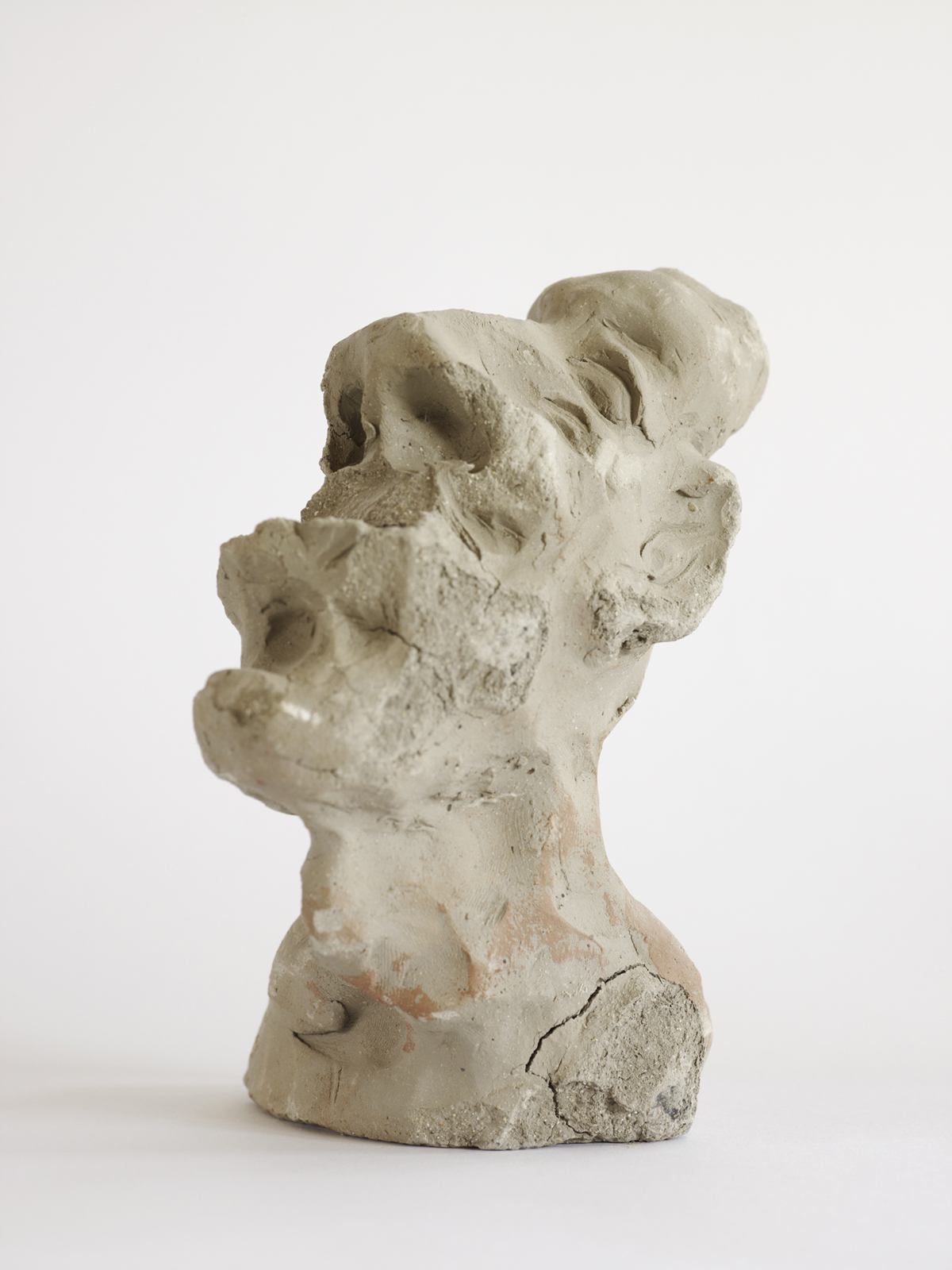 Peter Granser, clay figures (01, 02, 03, 05), J’ai perdu ma tête