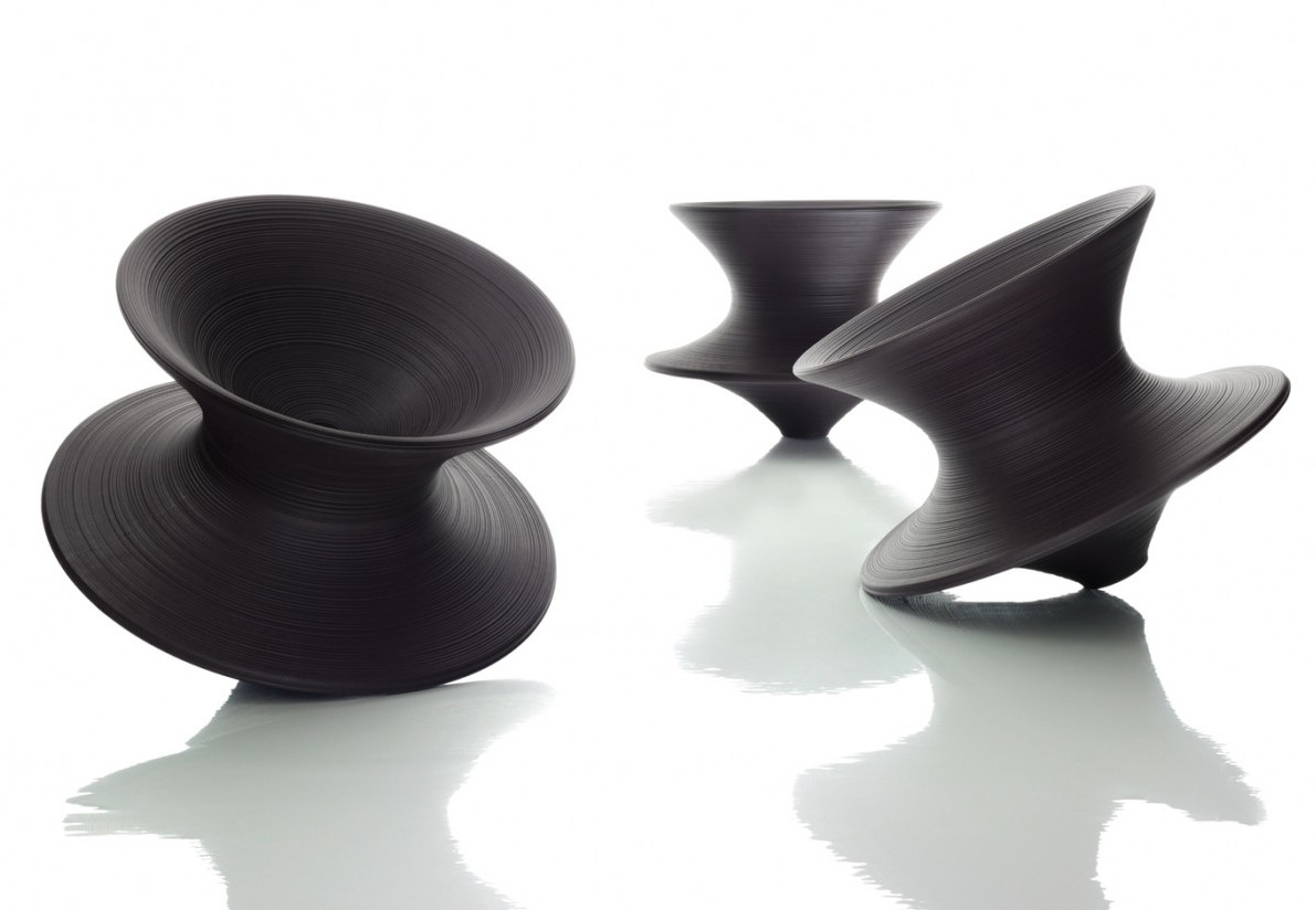 Spun Chair, design di Thomas Heatherwick per Magis.
