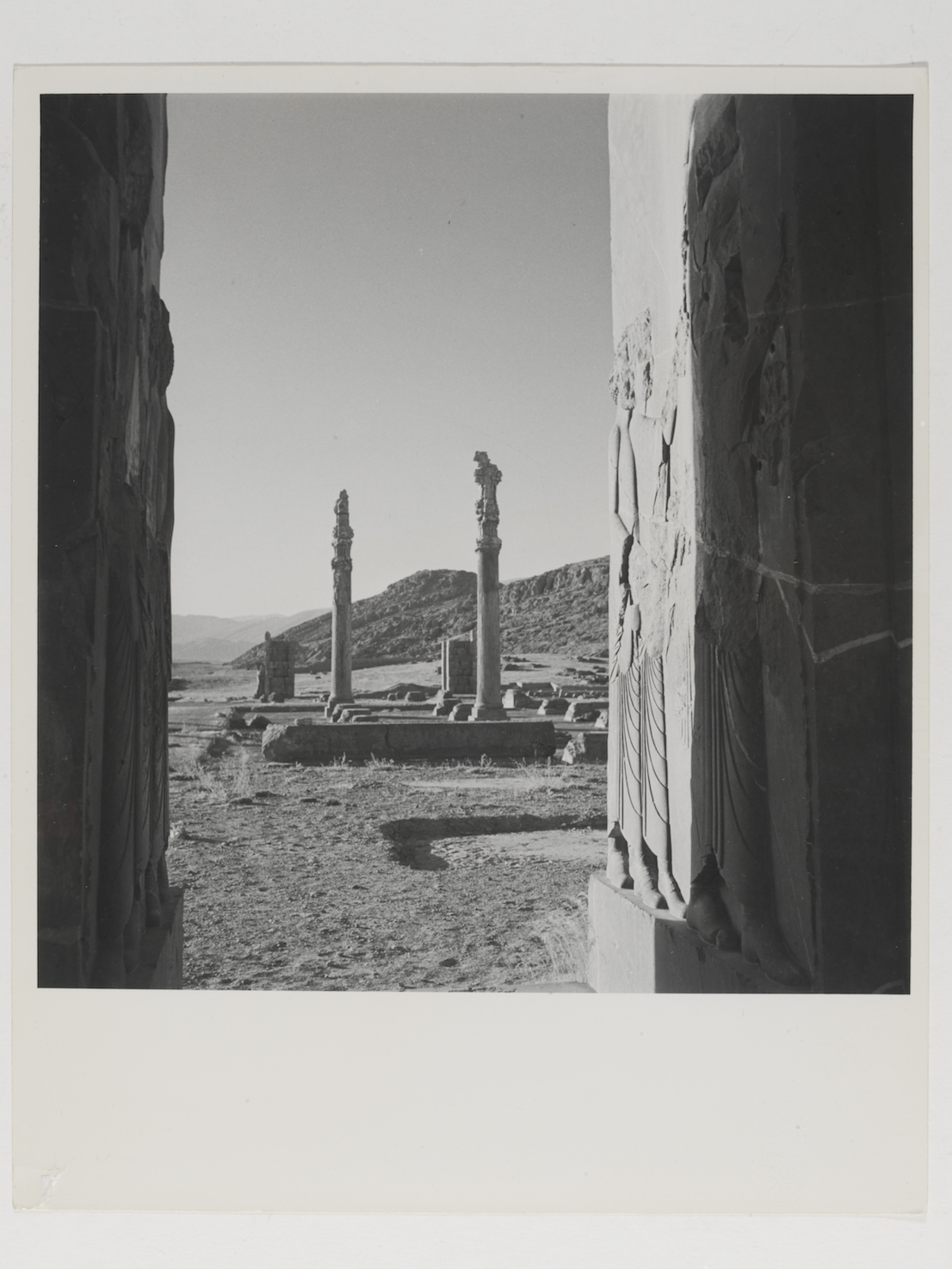 View of ruins at the palace of Persepolis, Persia, 1949. © Condé Nast / Horst Estate.