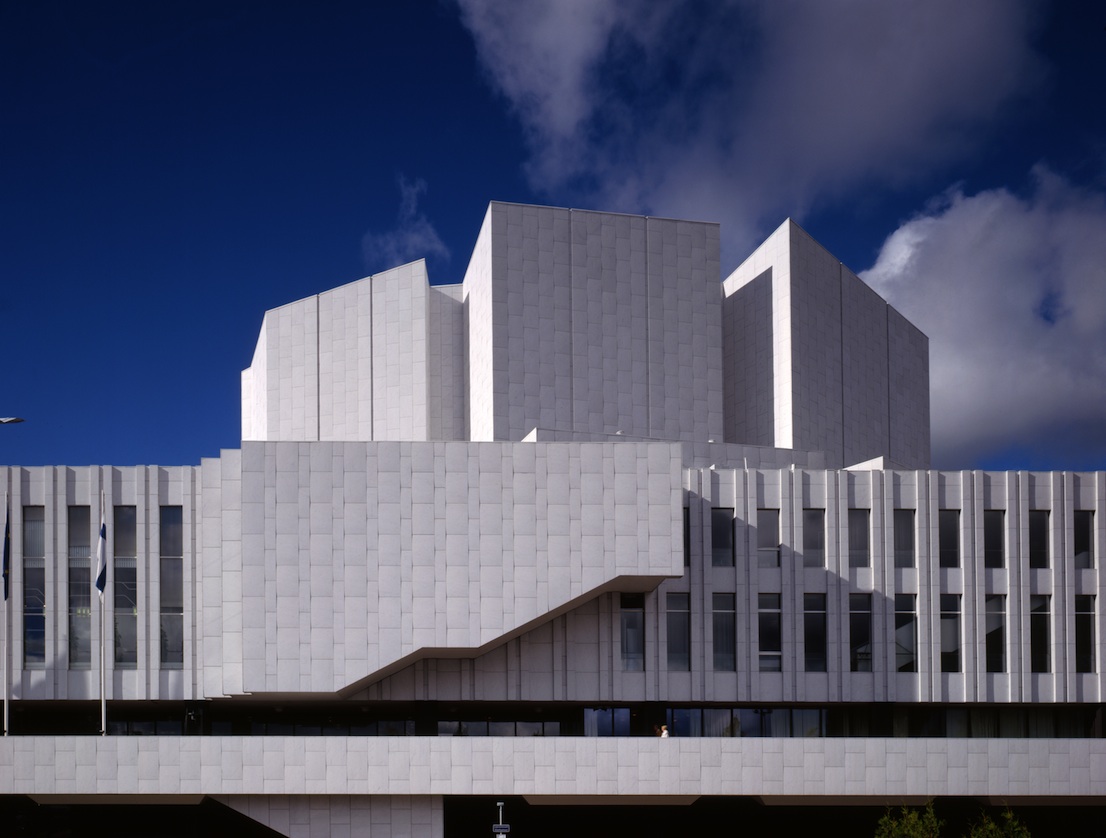 Finlandia, Concert Hall and Convention Centre, Helsinki, 1962-1971. Image courtesy of the Alvar Aalto Museum. Photograph by Rune Snellman