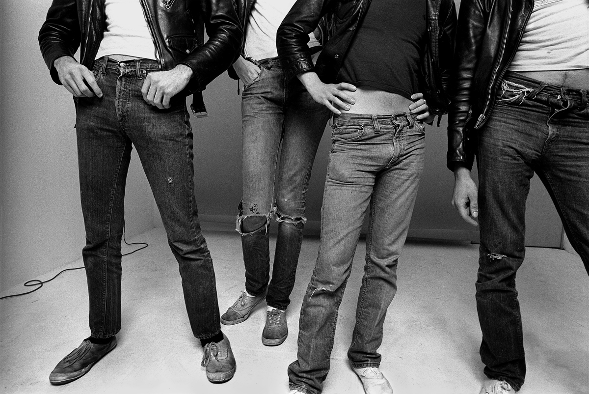 The Ramones, 1977. Foto © Norman Seeff