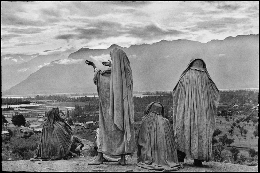 INDIA. Kashmir. Srinagar. 1948. Foto di Henri Cartier Bresson.