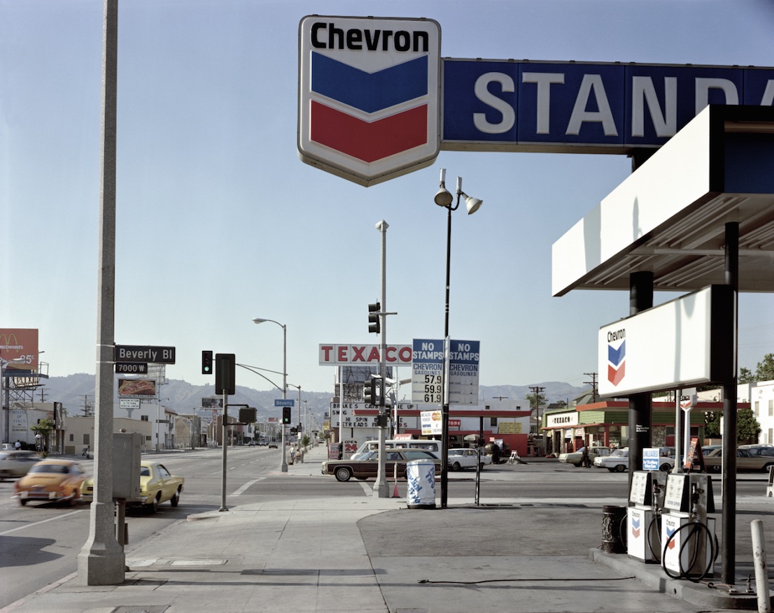 Stephen Shore, Beverly Boulevard and La Brea Avenue, Los Angeles. CA, 21 June 1974.