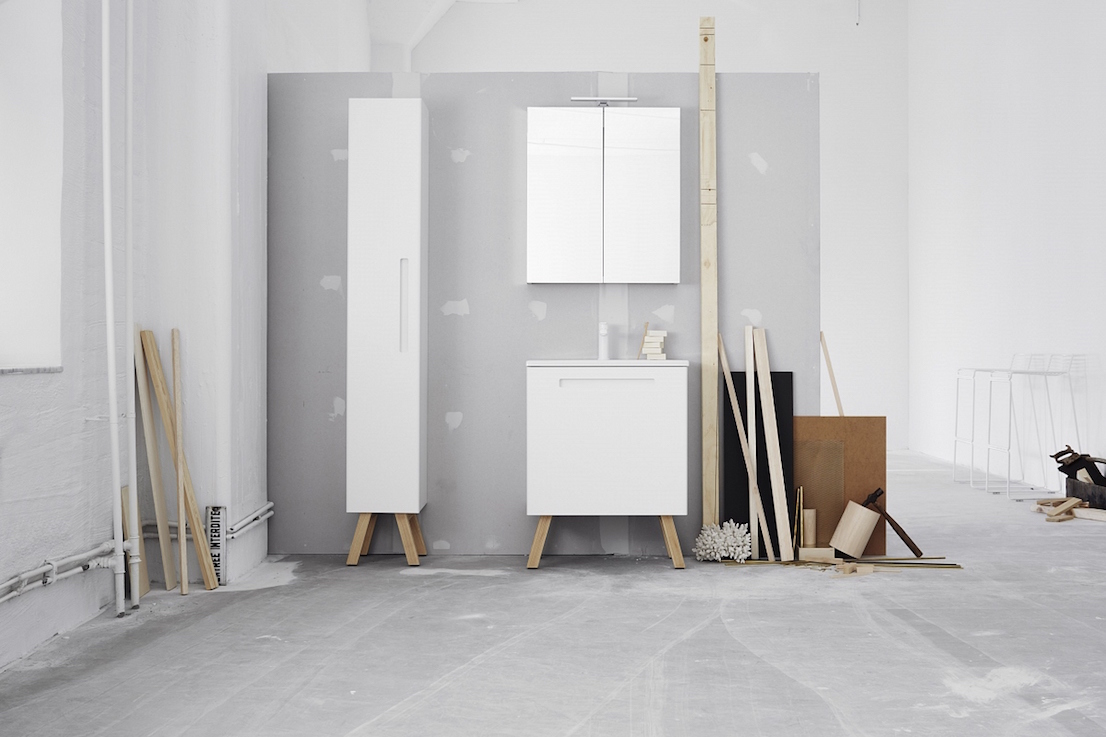 Bagno componibile, design di Fredrik Wallner per Swoon.