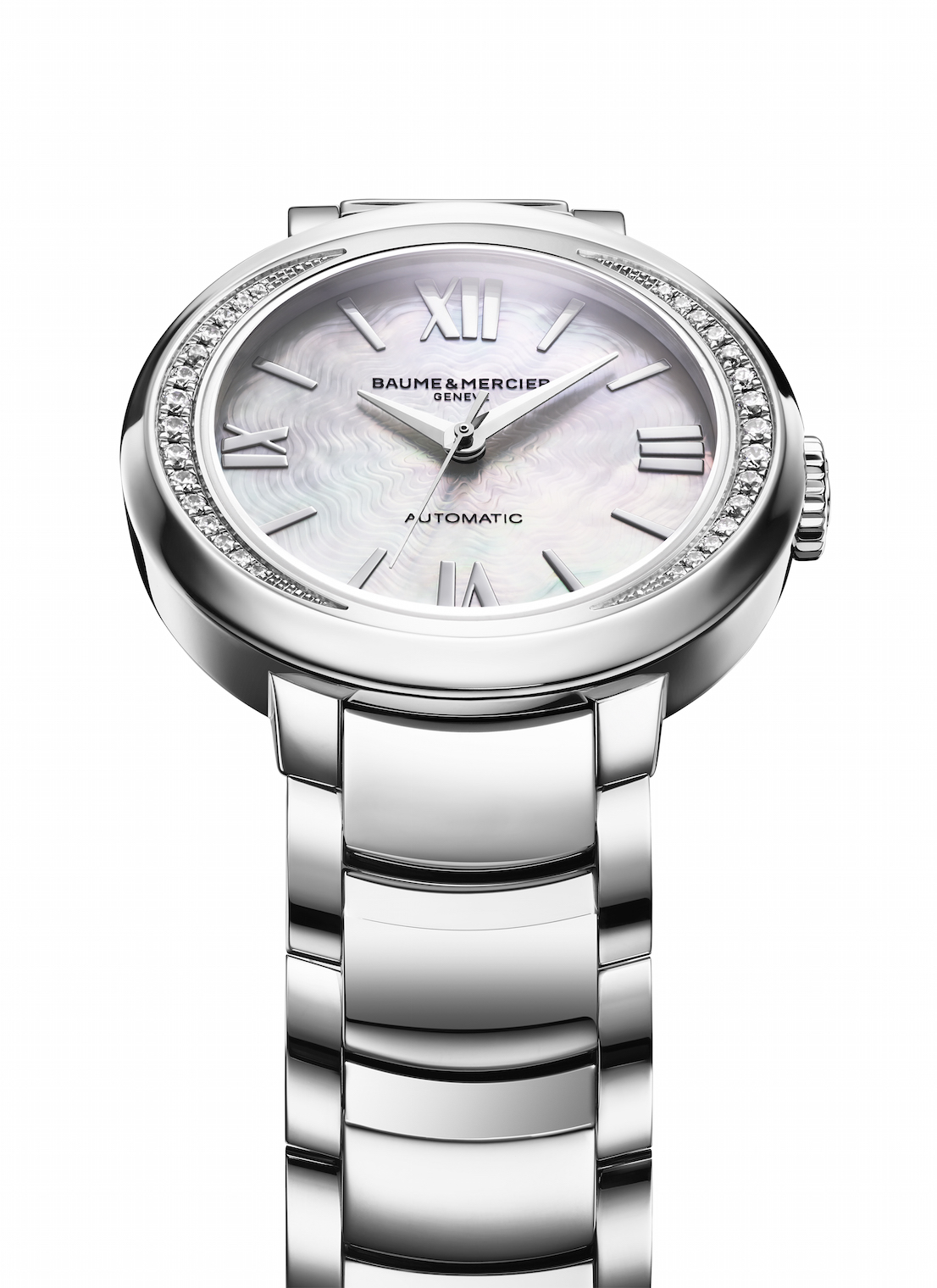 Il nuovo orologio femminile Promesse di Baume & Mercier.