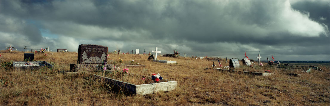 Wim Wenders, Indian Cemetery in Montana, 2000