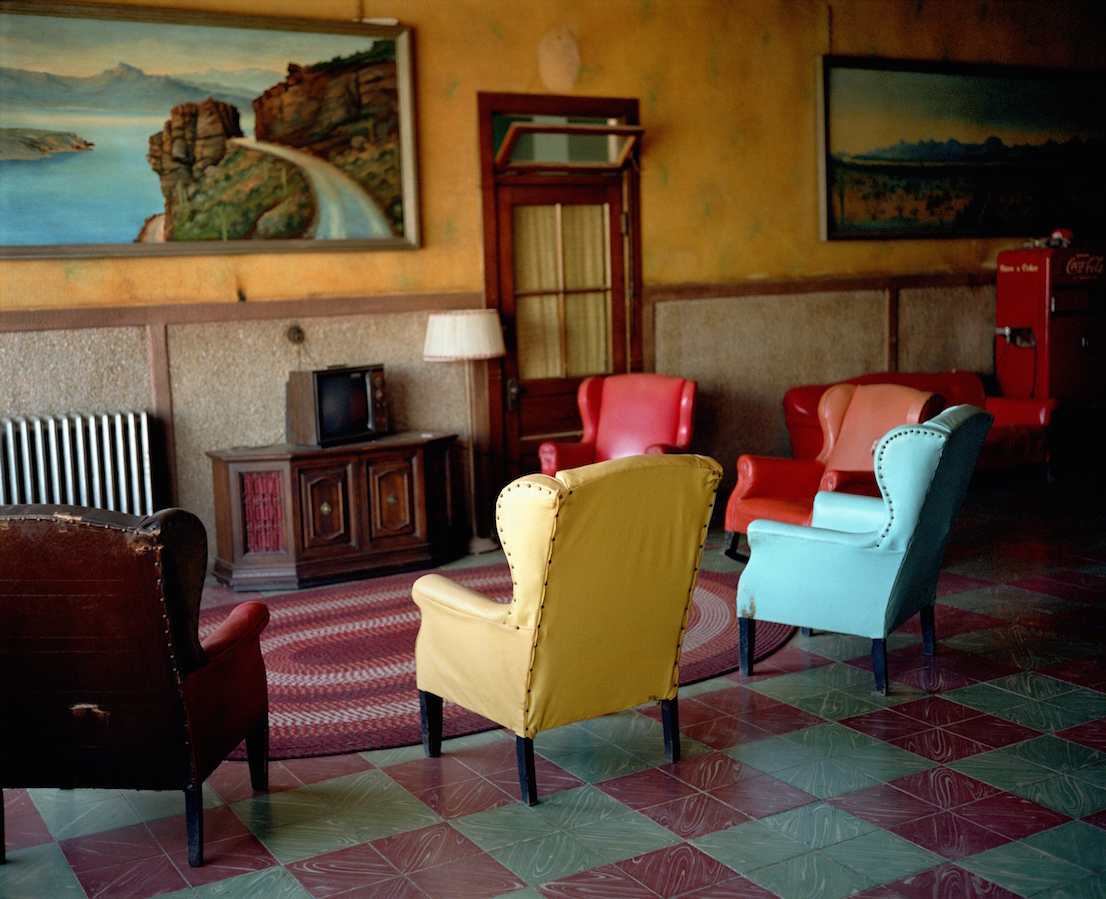Wim Venders, Lounge Painting, Gila Bend Arizona, 1983