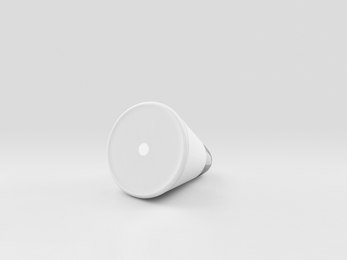 Cone, un altoparlante wi-fi dell'azienda inglese Aether.