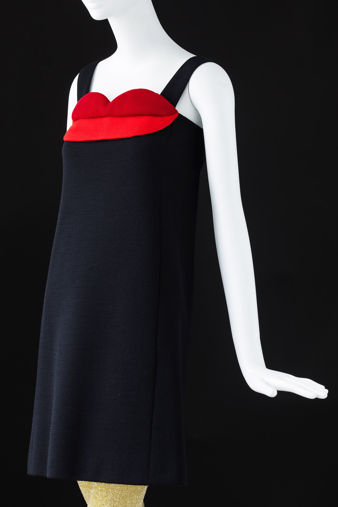 Yves Saint Laurent, Cocktail dress. Fall-Winter 1966. Inspired by Pop Art.
