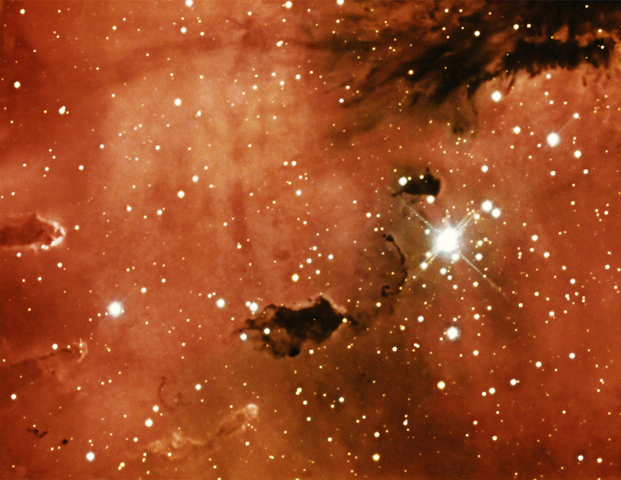 Taryn Simon, An American Index of the Hidden and Unfamiliar, 2007. Courtesy: Taryn Simon. NGC 281, The Pacman Nebula. Kitt Peak National Observatory Tohono O’odham Reservation, Arizona.
