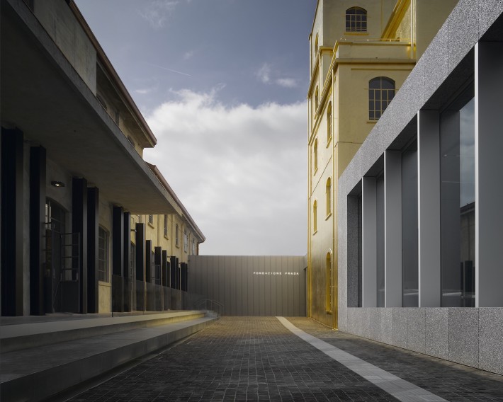 Fondazione Prada. Nuova sede di Milano. Architectural project by OMA. Photo: Bas Princen, 2015. Courtesy: Fondazione Prada.