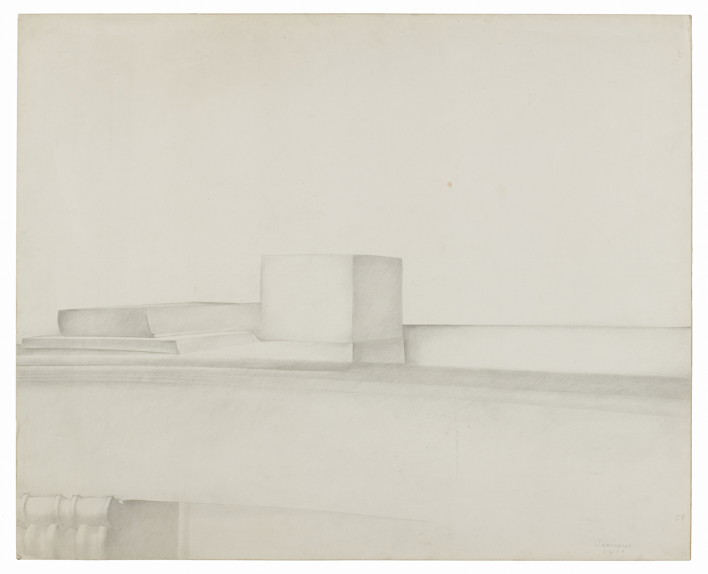 Le Corbusier, Étude pour la cheminée, 1918.