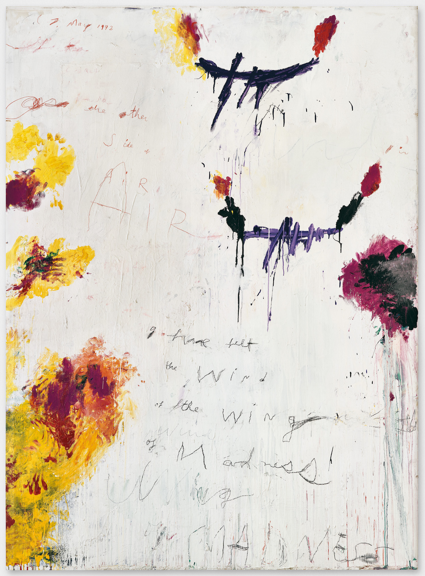 Cy Twombly, Untitled, 1992. Courtesy: Cy Twombly Foundation