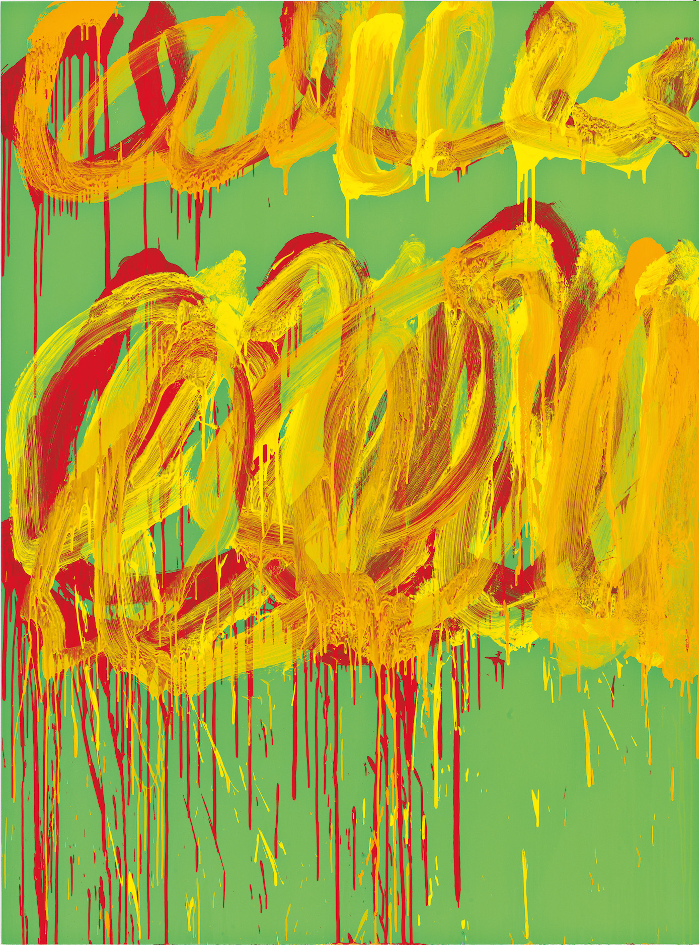 Cy Twombly, Untitled (Camino Real VI), 2011. Courtesy: Cy Twombly Foundation.