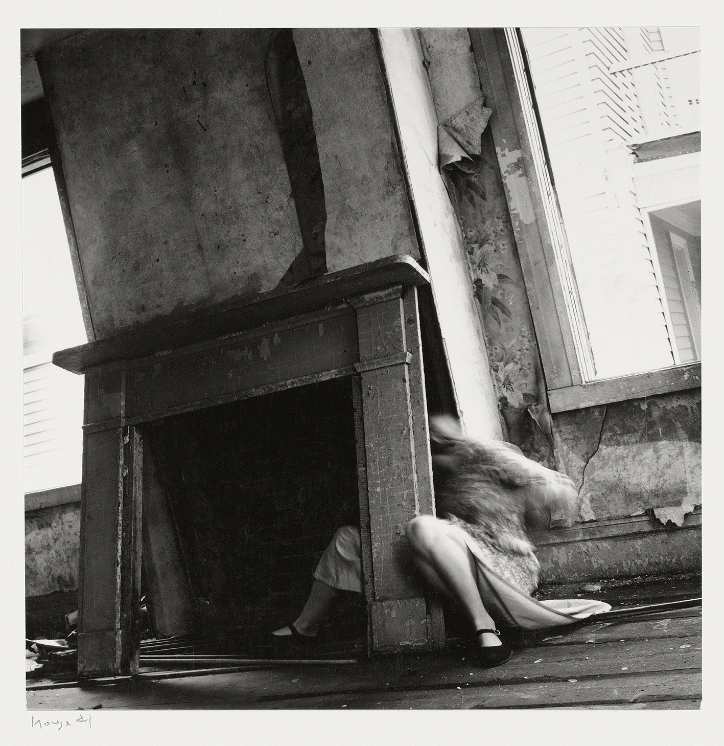 Francesca Woodman, House #4, Providence, Rhode Island,1976 © George and Betty Woodman.