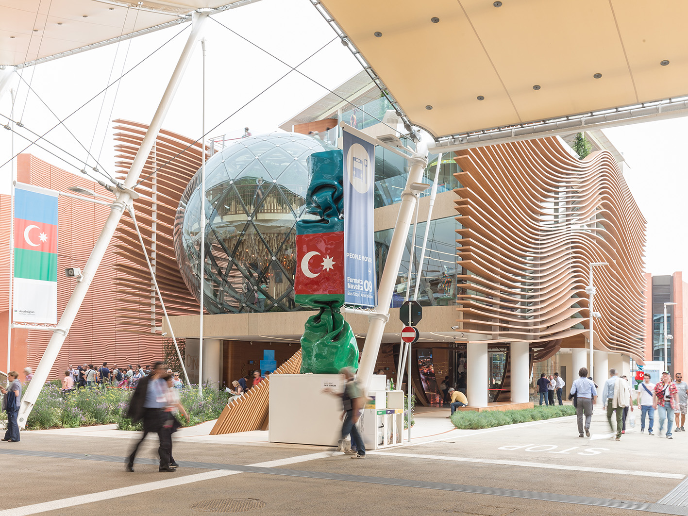 Expo Milano 2015, Padiglione Azerbaijan.