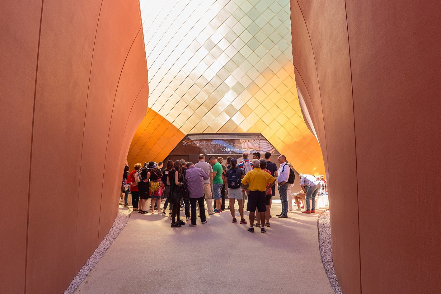 Expo Milano 2015. Padiglione Emirati Arabi Uniti.