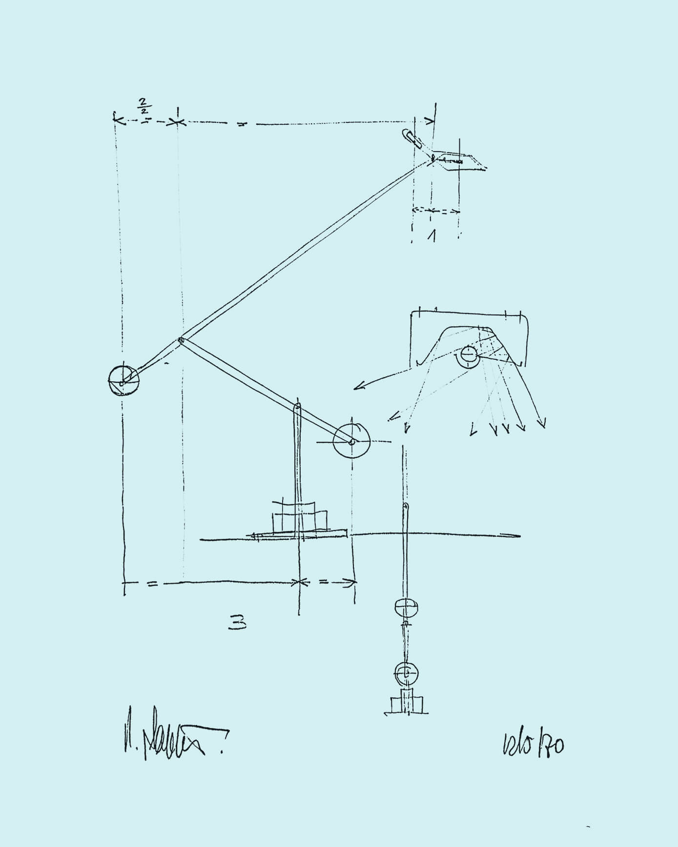 Lampada Tizio di Richard Sapper per Artemide.